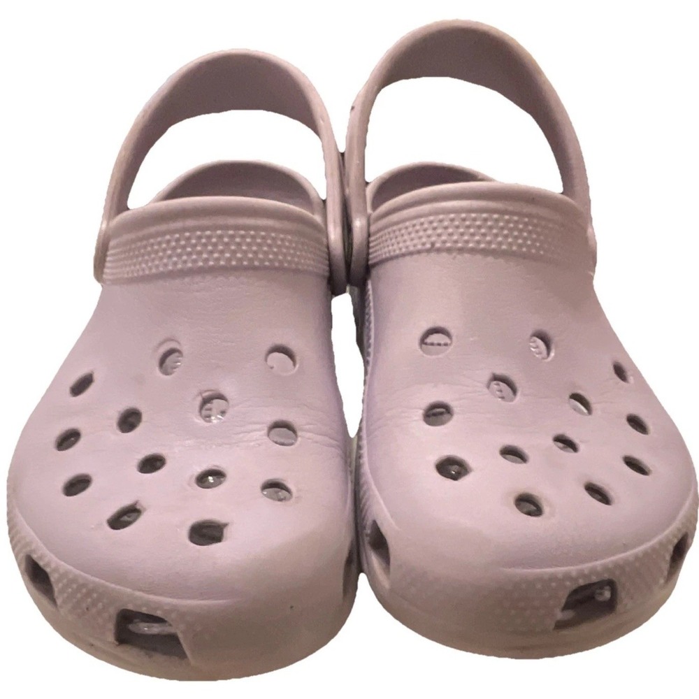 Crocs Classic‎ Clog Women's Lavender Comfort Slip On Shoes Size 6 Lightweight